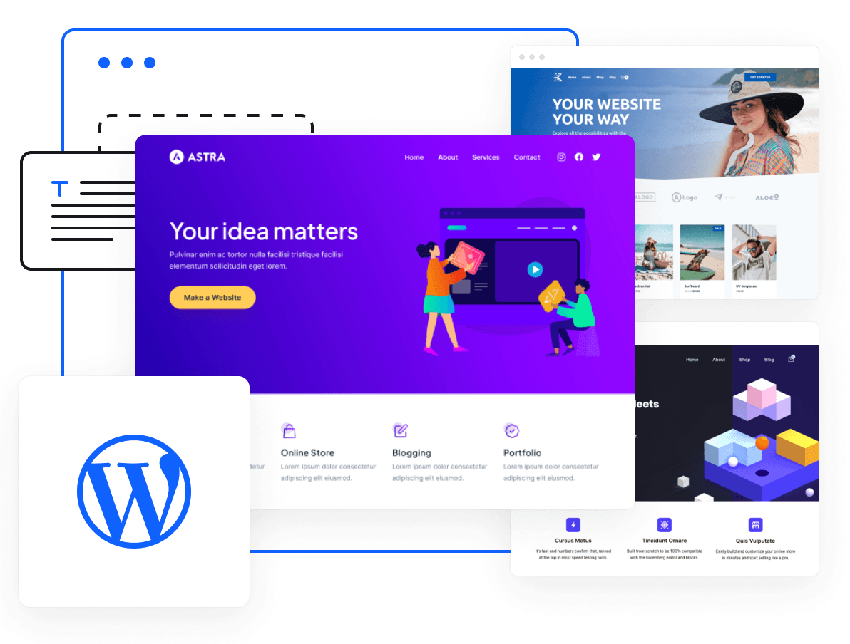 Domain Name, Web Hosting, Email and Cloud VPS - Build your website with optimized WordPress hosting